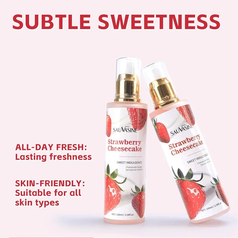Strawberry Women's Perfume Clothing Spray Vitality Charm Coconut Body Milk Fragrance Spray Brand Sweet Charm Strawberry Perfume Nanasbeautyholic