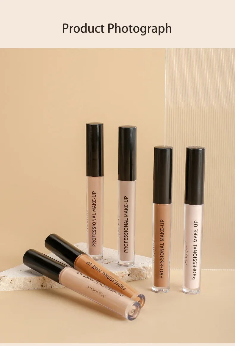 MAXFINE Concealer Foundation Stick – Full Coverage for Dark Circles, Acne & Natural Finish