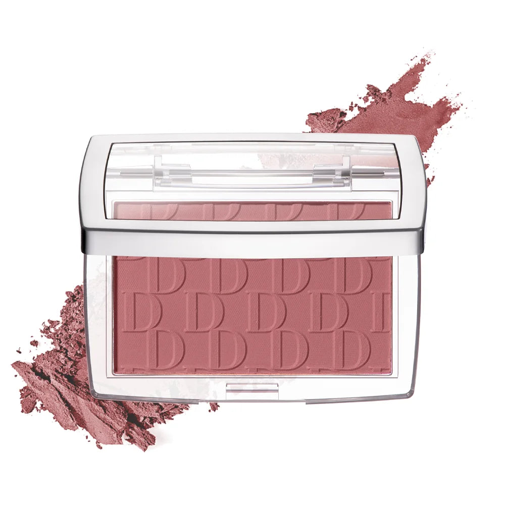 Embossed Matte Blush Palette – High-Pigment Cheek Powder for a Natural Rosy Glow