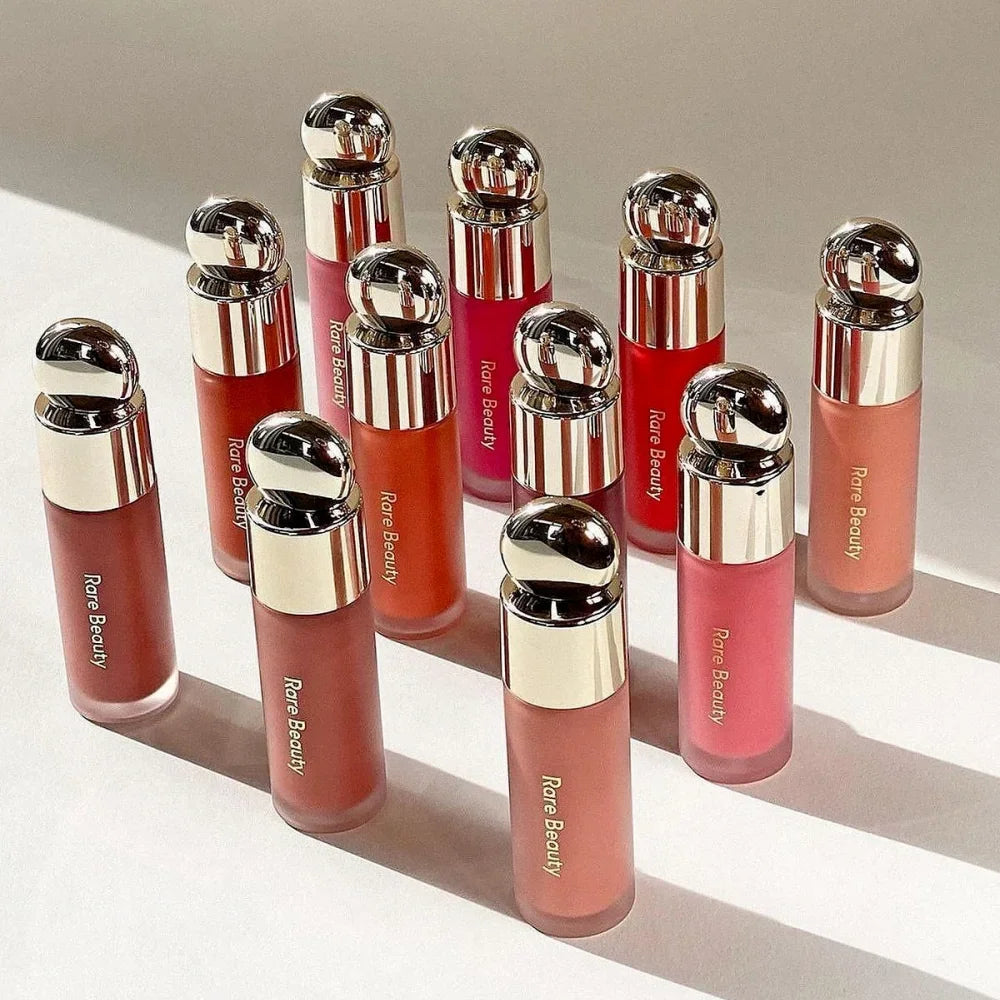 Rare Beauty Lipstick Blush Cream Grace Liquid Blush Waterproof Mositure Face Contour Shadow Blusher Liquid Blusher Plump Makeup Nanasbeautyholic