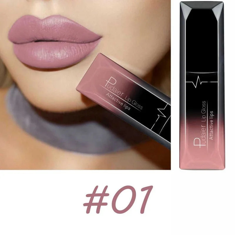 17 Colors Velvet Matte Liquid Lipstick, Waterproof Long Wear Lip Color, High Pigment Smooth Texture, Makeup for All Skin Types Nanasbeautyholic