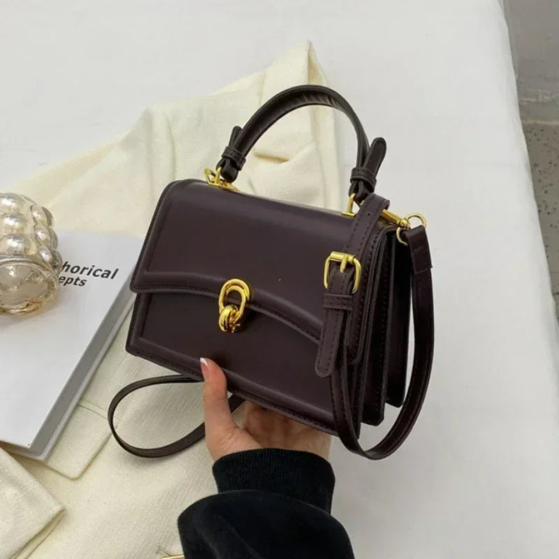 Leather Shoulder Bag for Women