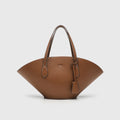 Vintage Shell-Shape Tote Bag – Large Capacity PU Leather Women's Shoulder Bag