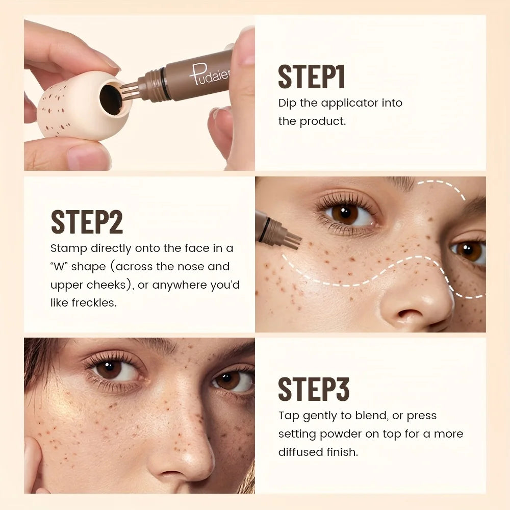 Freckle Stamp Makeup Pen – Waterproof & Long-Lasting Natural Freckle Pen