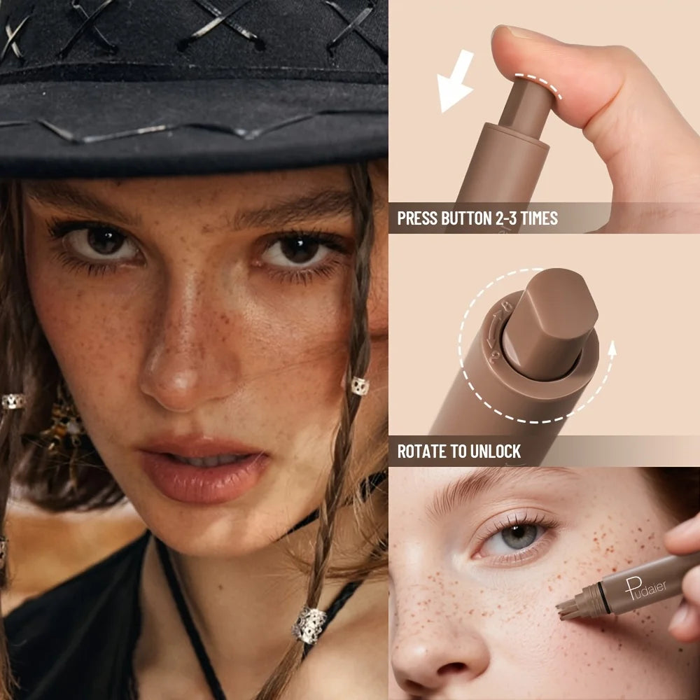 Freckle Stamp Makeup Pen – Waterproof & Long-Lasting Natural Freckle Pen