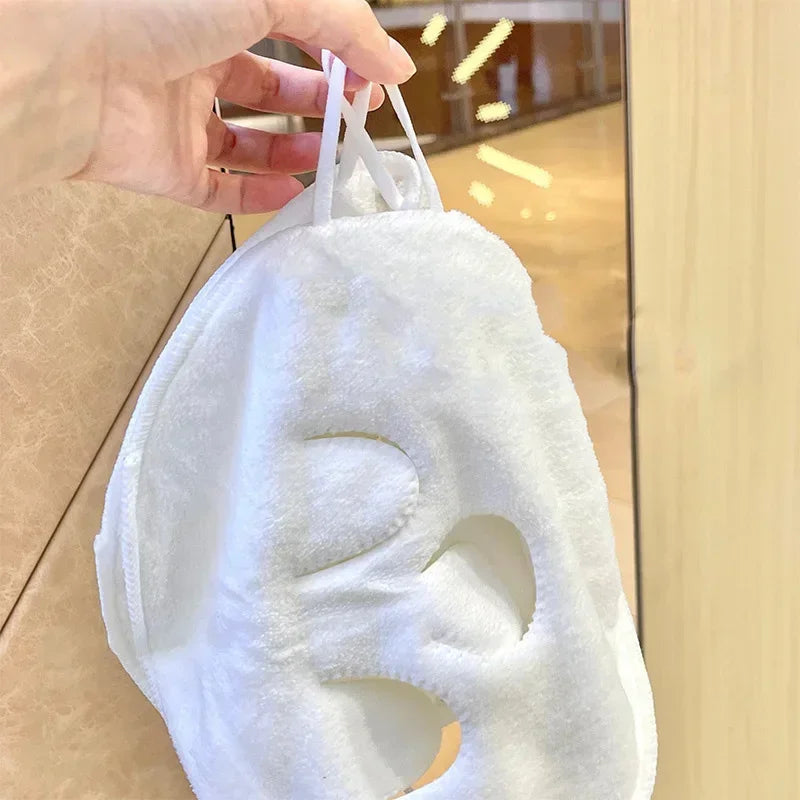 Warm compress towel Cold compress face compress face towel Double thickness beauty salon Beauty hair towel skin care Nanasbeautyholic