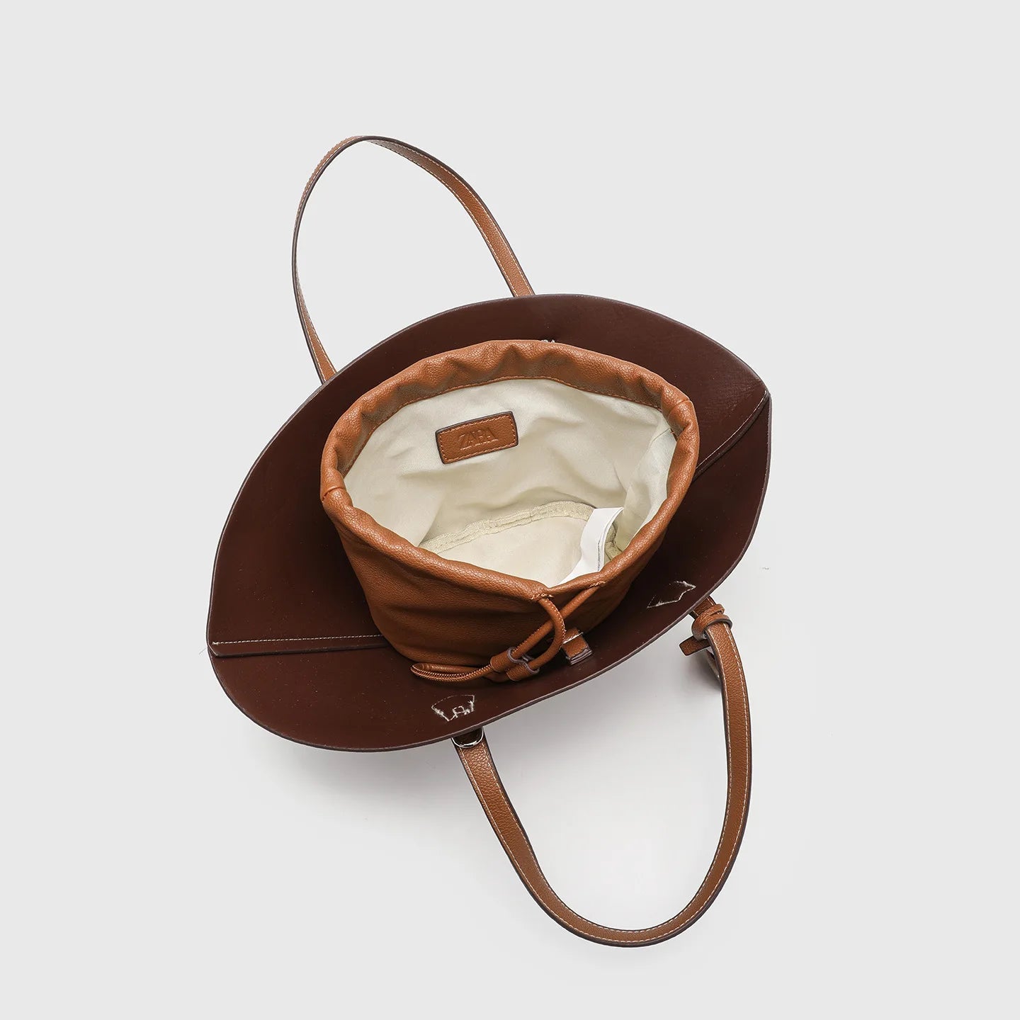 Vintage Shell-Shape Tote Bag – Large Capacity PU Leather Women's Shoulder Bag