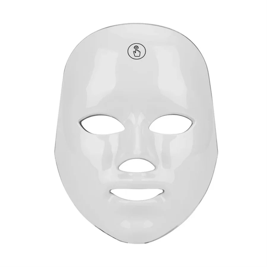 Rechargeable 7-color LED face mask facial care tool Nanasbeautyholic