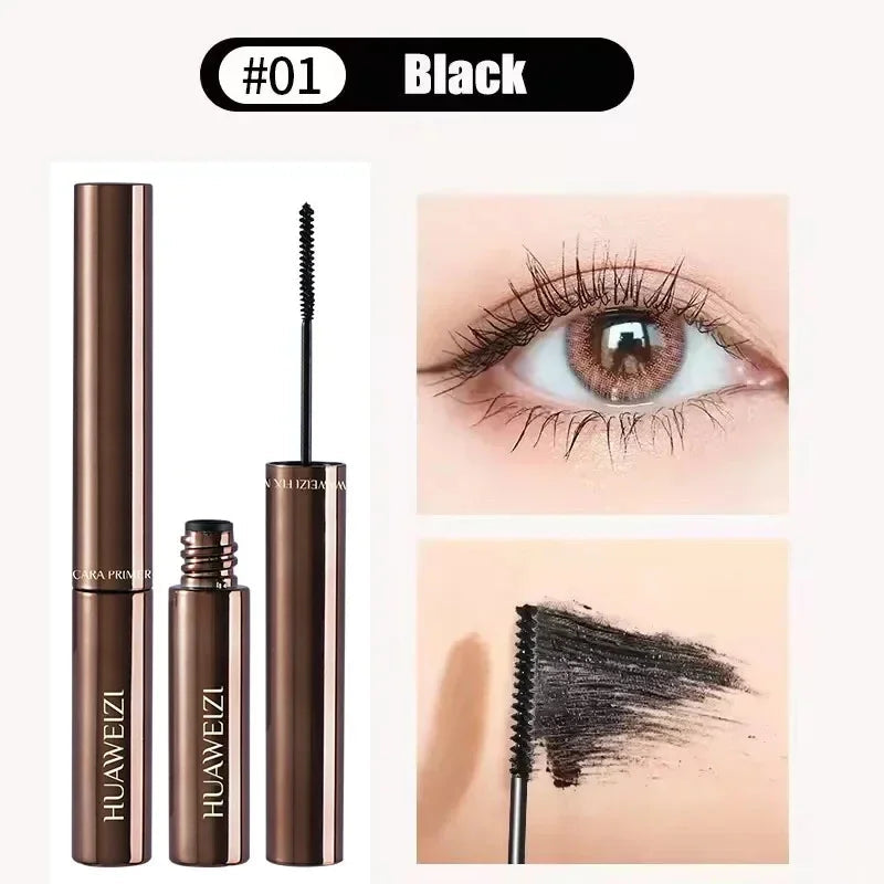 Waterproof 4D Mascara Thick Long Smudge-proof Plump Encrypted Long-lasting Curling Large Eye Makeup Makeup Tools Nanasbeautyholic