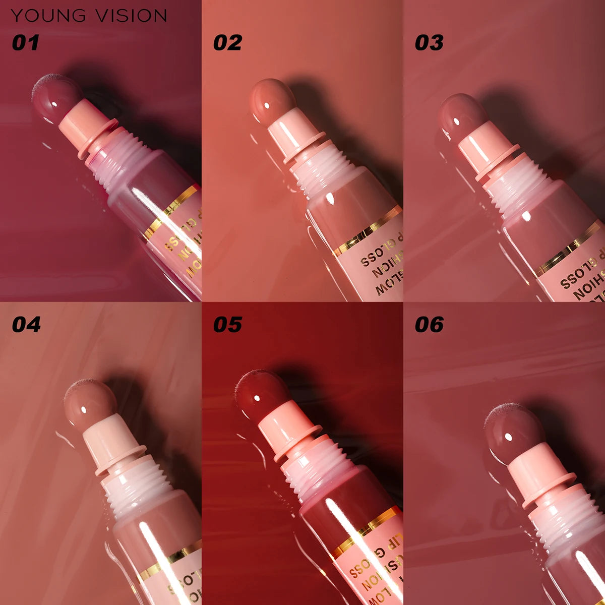 YOUNG VISION  6 color Brightening Lip Color