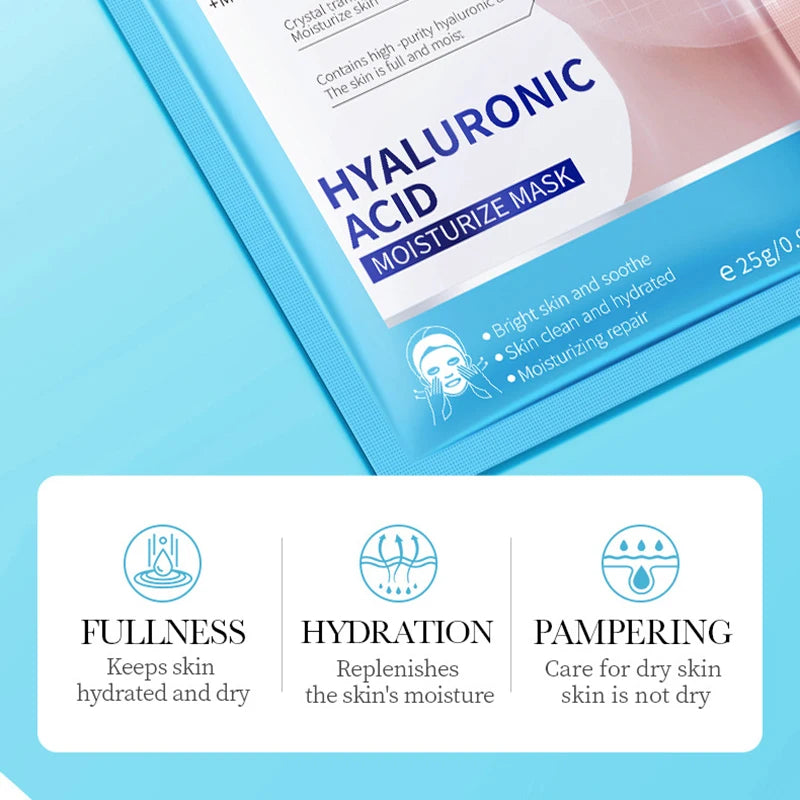 15pcs BIOAQUA Retinol Collagen Facial Masks Firming Moisturizing Nourishing Hydrating Face Mask Facial Skin Care Products Nanasbeautyholic