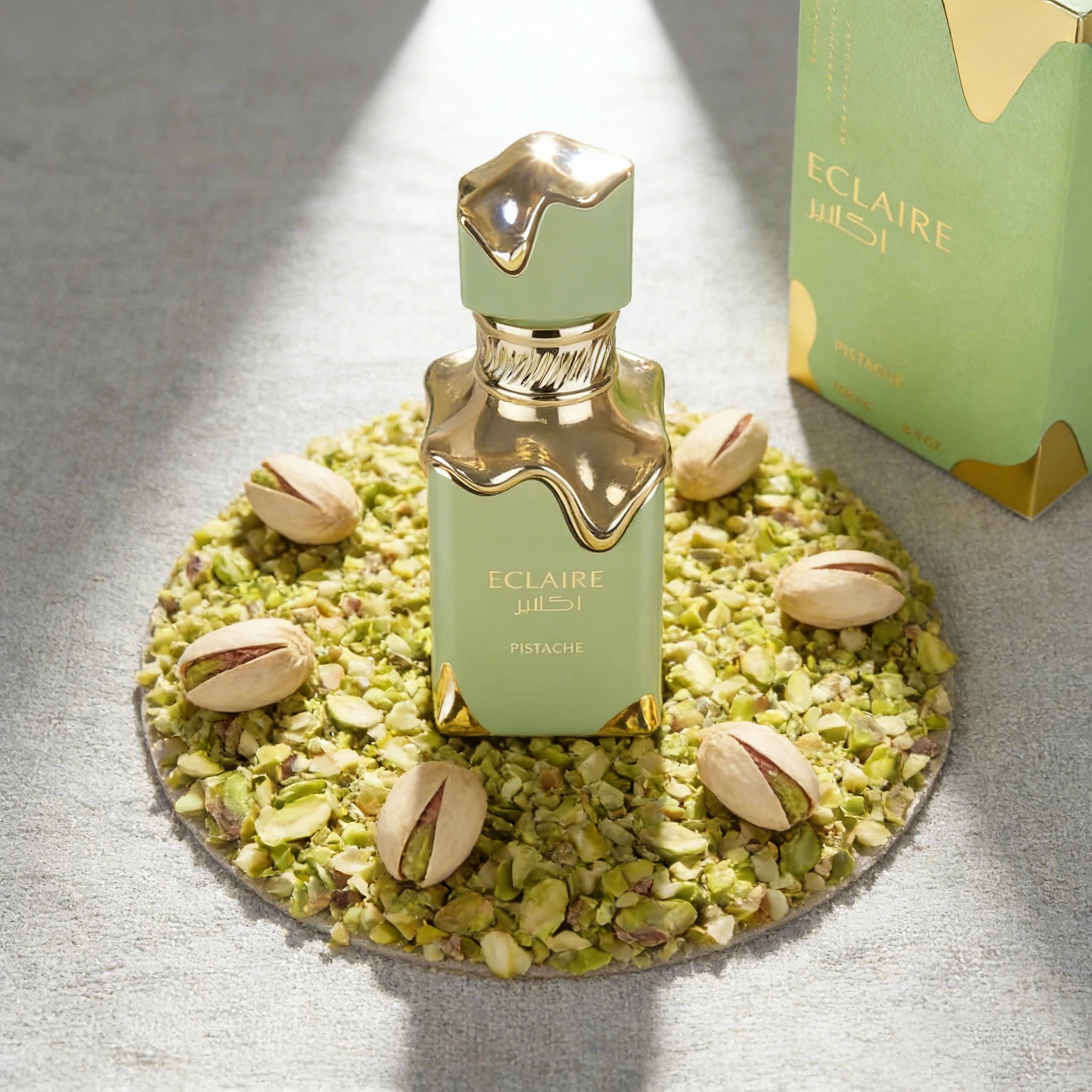 ECLAIRE Pistachio Eau de Parfum – Gourmet Nutty & Creamy Fragrance for Women | 3.4 oz