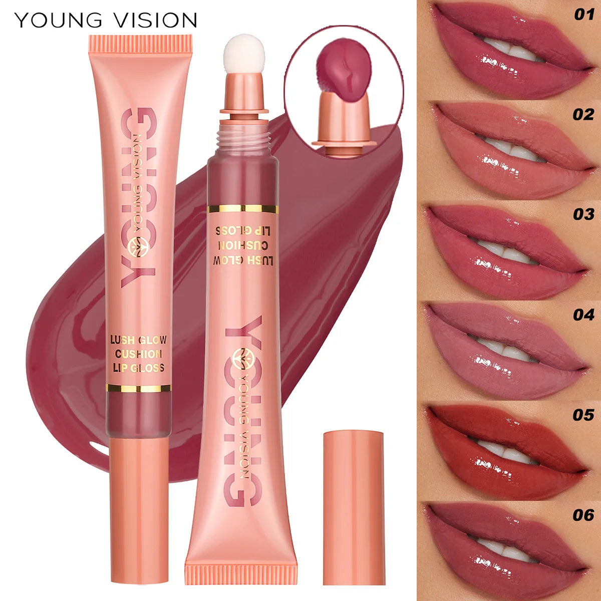 YOUNG VISION  6 color Brightening Lip Color