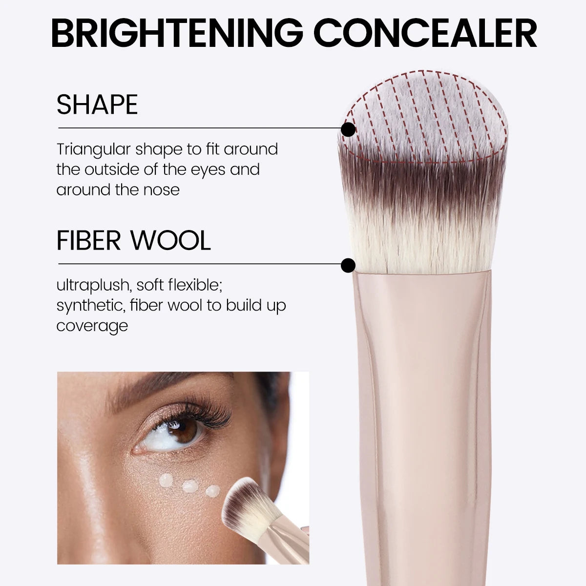 MAANGE Under Eye Concealer Makeup Brush