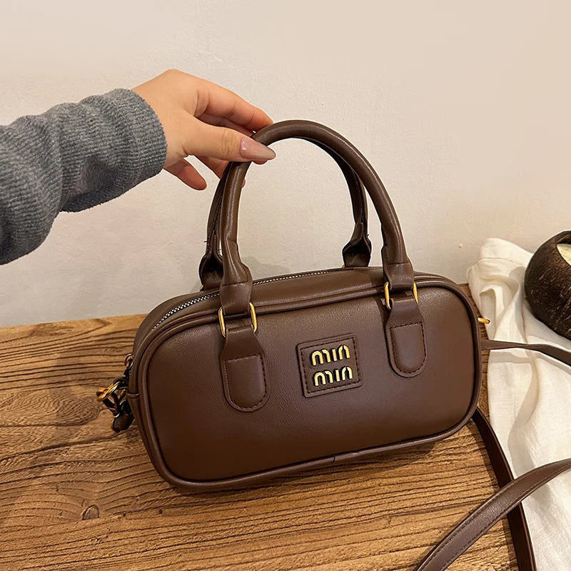 LXHYSJ Women's PU Leather Shoulder & Crossbody Bag