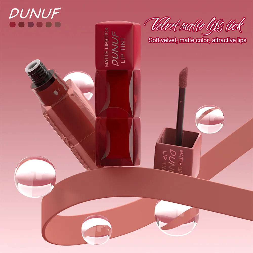 Matte Liquid Lipstick Set Waterproof Smudge Proof Moisturizing Lip Gloss Long Wearing Velvet Tint Makeup Collection Nanasbeautyholic