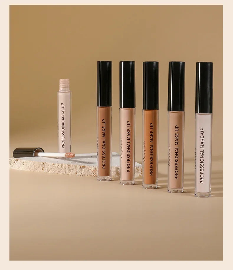 MAXFINE Concealer Foundation Stick – Full Coverage for Dark Circles, Acne & Natural Finish