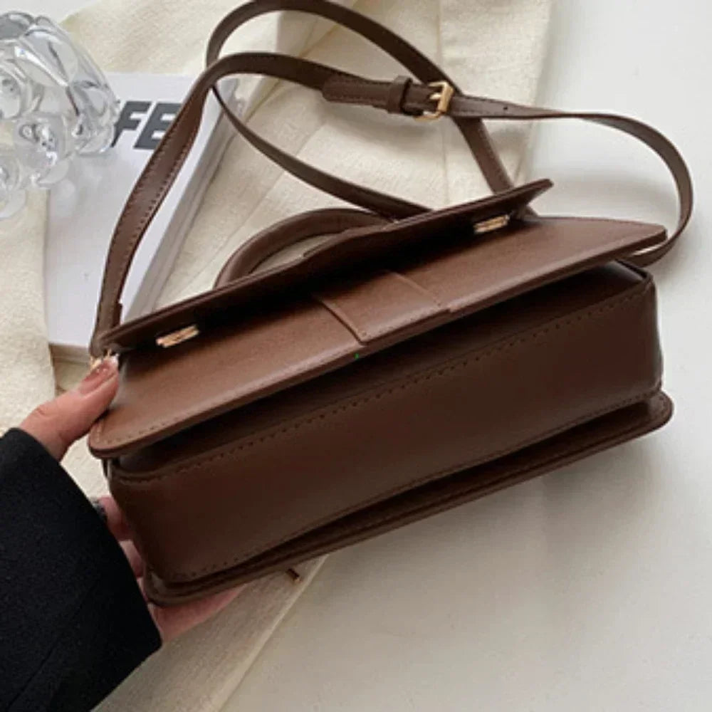 Leather Shoulder Bag for Women