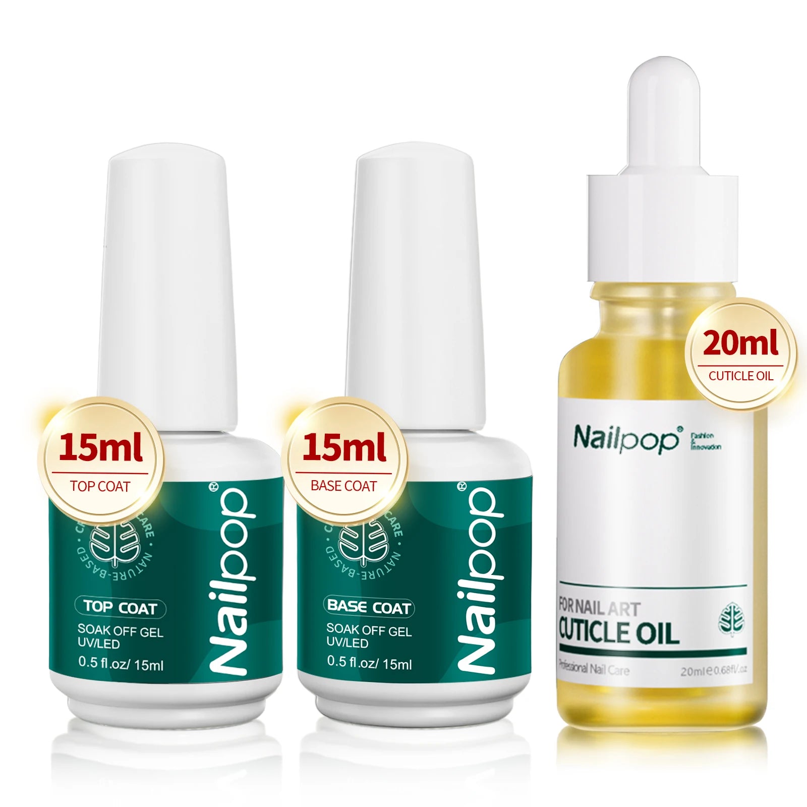 Nailpop Nail Dehydrator & Primer Set - Professional Nail Prep Kit