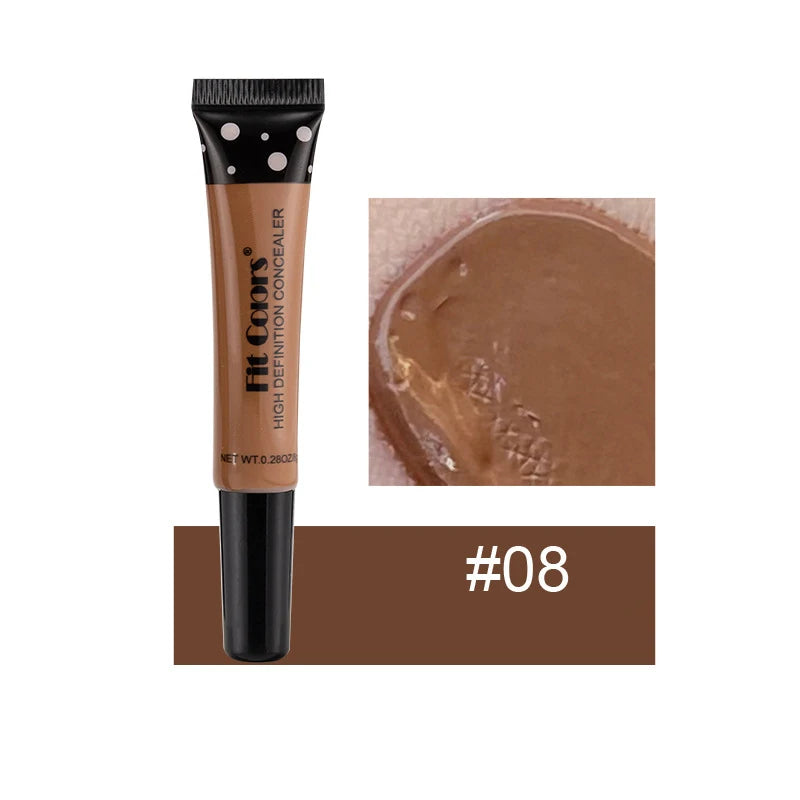 Fit Colors Full Cover Liquid Concealer BB Cream – Brightening, Waterproof & Natural Finish | 8 Shades
