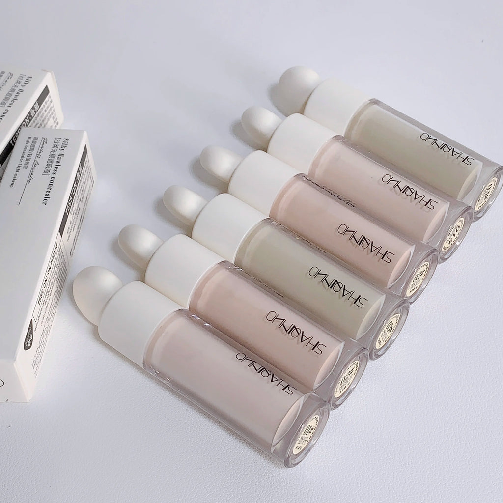 Silky Concealer Cream – Full Coverage for Acne Marks, Dark Circles & Skin Brightening | 3 Shades