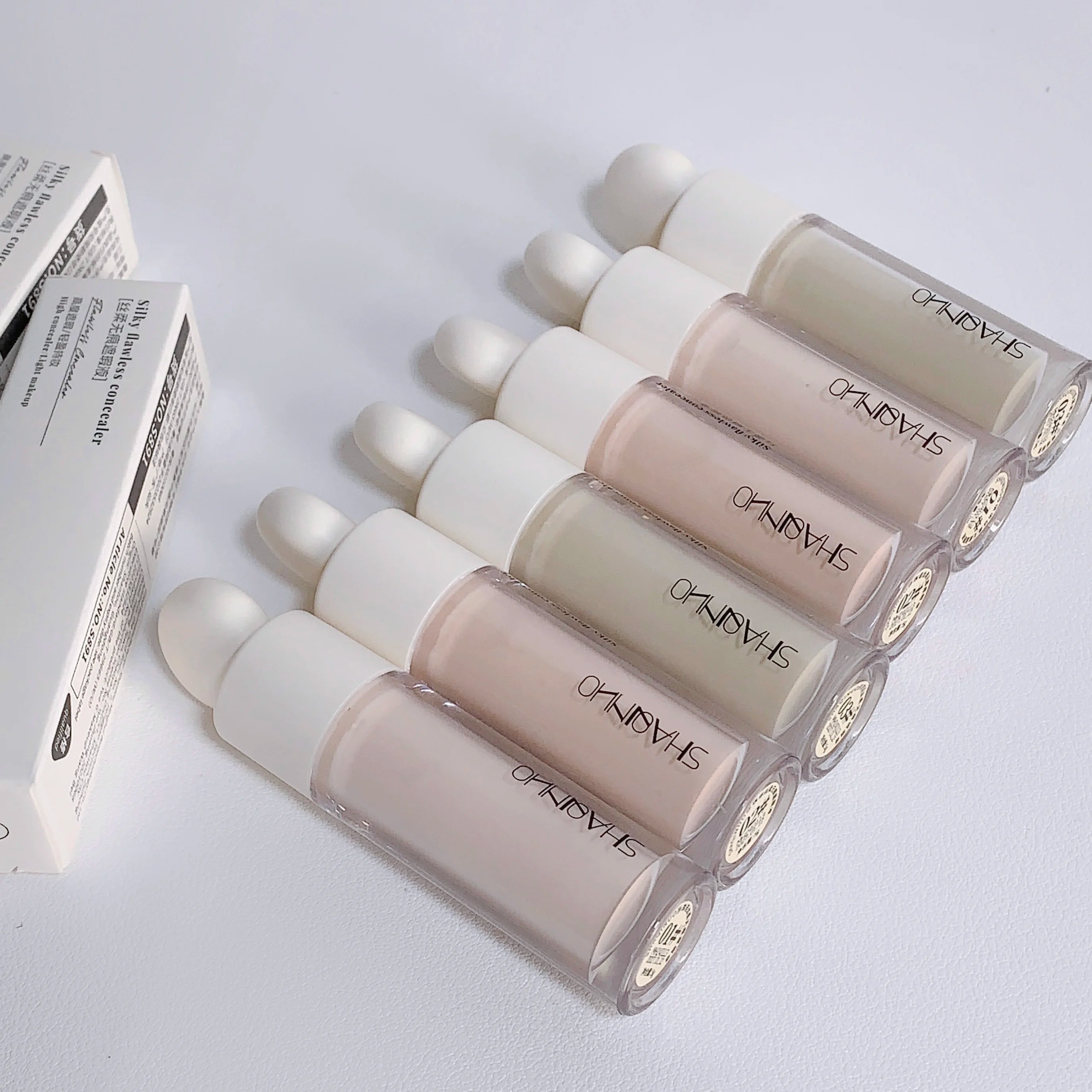 Silky Concealer Cream – Full Coverage for Acne Marks, Dark Circles & Skin Brightening | 3 Shades