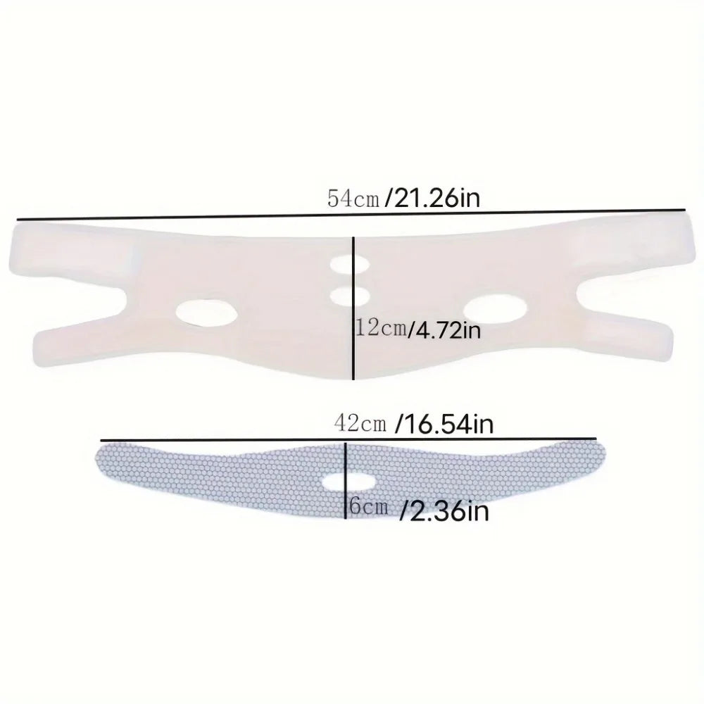 Face Slimming Bandage V Line Face Shaper Double Chin Reducer Face Lifting Belt Anti Wrinkle Facial Massager Women Skin Care Tool Nanasbeautyholic