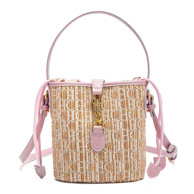 CHCH Women's Shoulder Woven Handbag