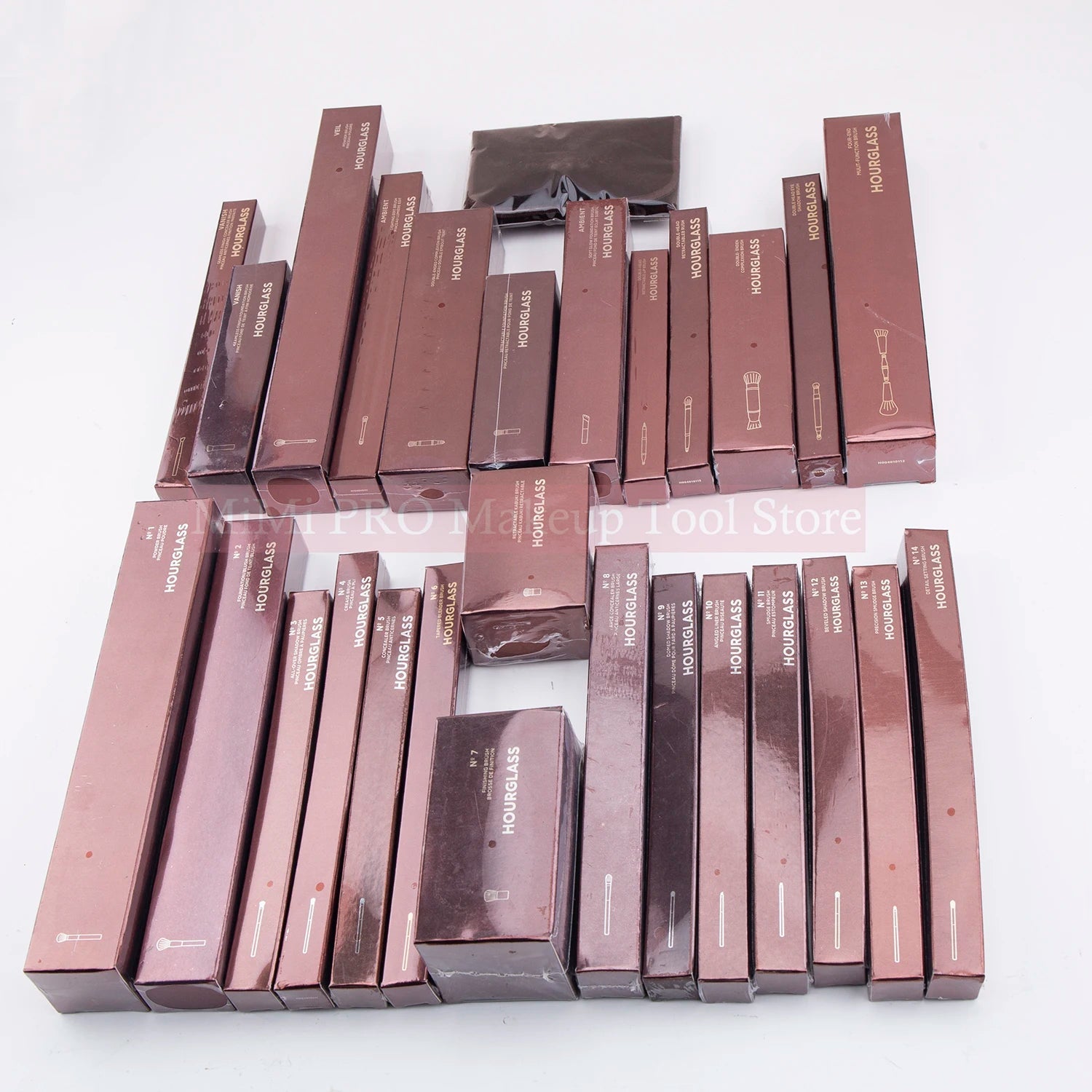 Makeup Brushes Powder Foundation Blush concealer Brush Eyeshadow Liner Smudge Brush Makeup Tool with Box single Nanasbeautyholic