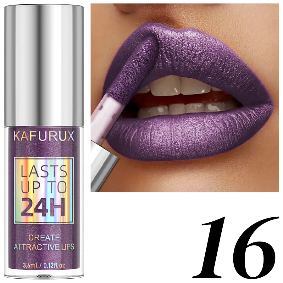 20-colors Glitter Lip Glaze Waterproof Diamond Shimmer Lip Gloss Sparkling Liquid Lipstick Long Lasting Lip Makeup for Women Gif Nanasbeautyholic