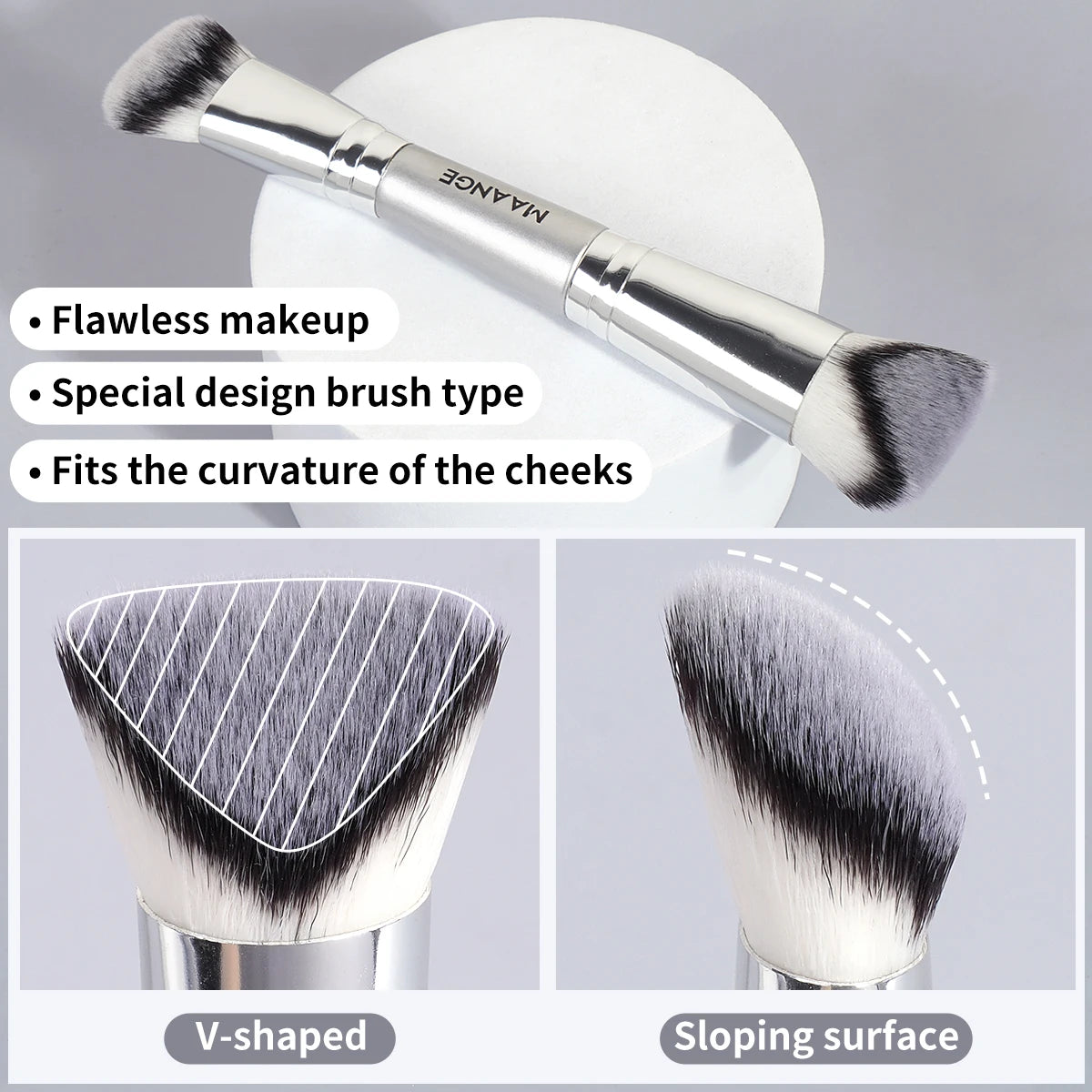 MAANGE 4pcs Makeup Brushes