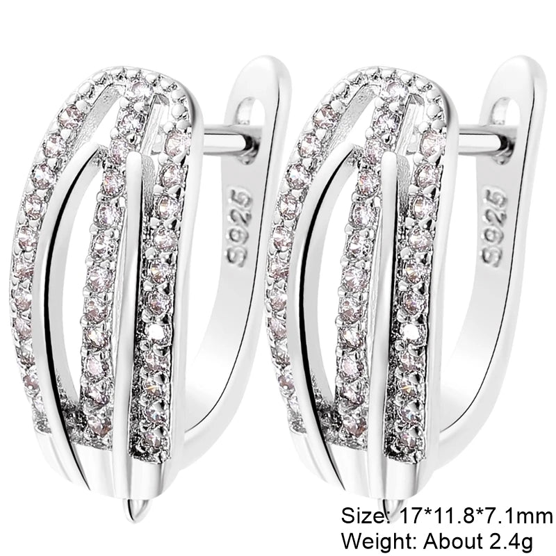 18K Gold Plated Zircon Earring Hooks for DIY Jewelry Making – Leverback Ear Wire Findings