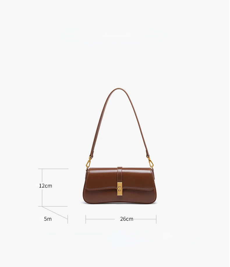 Jonlily Women Genuine Leather Shoulder Bag