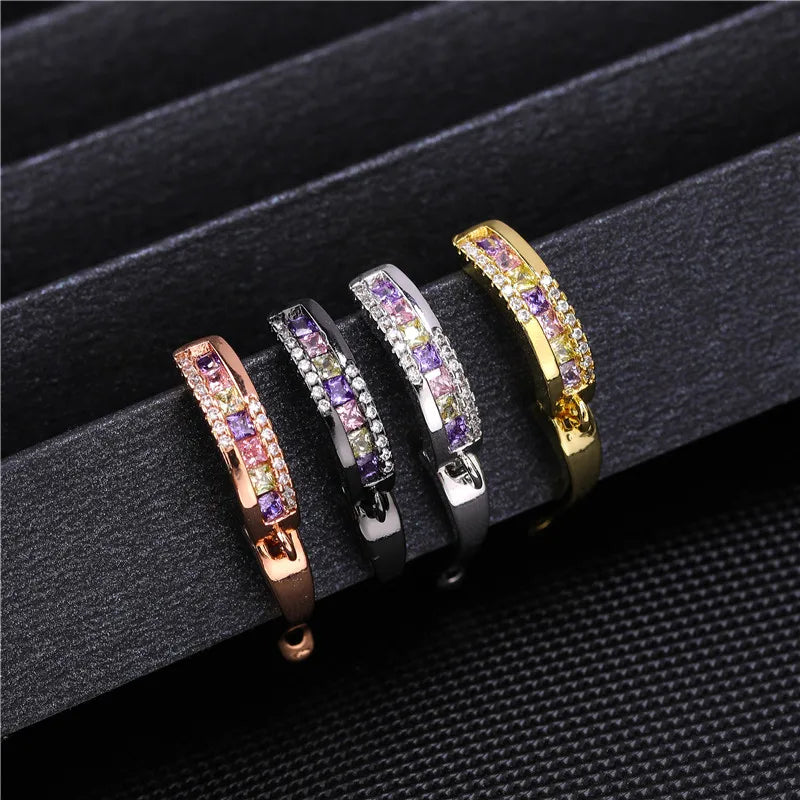 18K Gold Plated Zircon Earring Hooks for DIY Jewelry Making – Leverback Ear Wire Findings