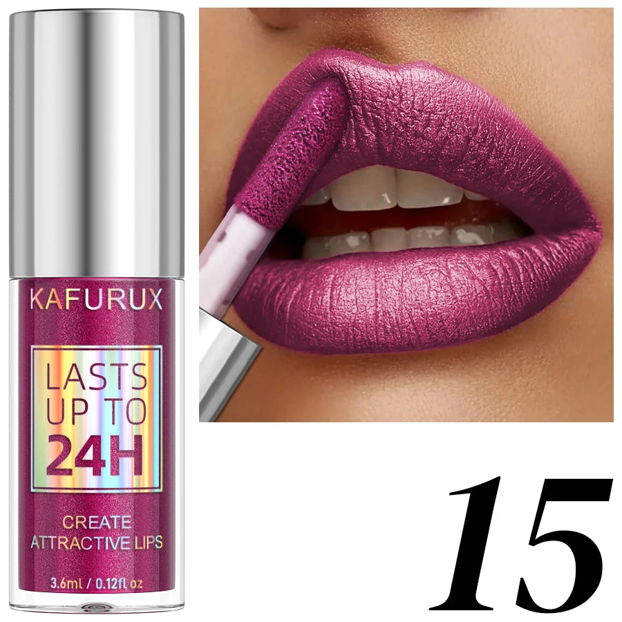 20-colors Glitter Lip Glaze Waterproof Diamond Shimmer Lip Gloss Sparkling Liquid Lipstick Long Lasting Lip Makeup for Women Gif Nanasbeautyholic