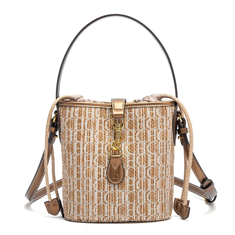 CHCH Women's Shoulder Woven Handbag