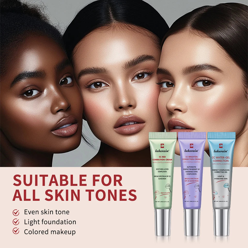 CC Water-Gel Cream Foundation – Hydrating, Color-Correcting Coverage with Centella Asiatica