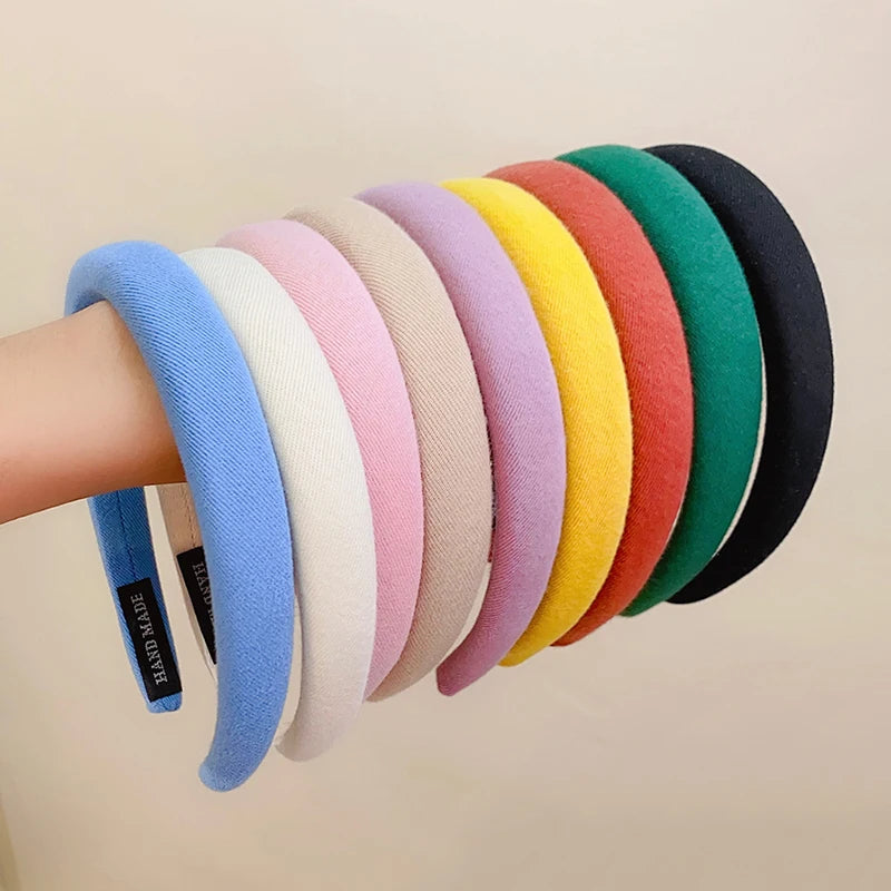 Colorful Spong Linen Hairbands
