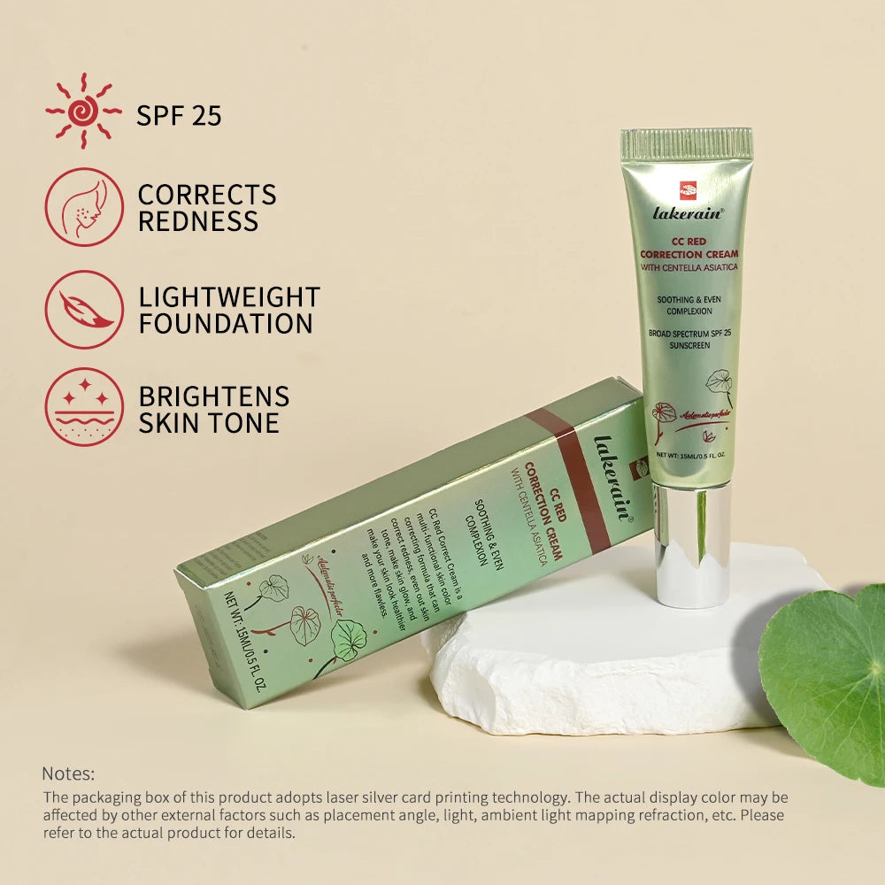 CC Water-Gel Cream Foundation – Hydrating, Color-Correcting Coverage with Centella Asiatica