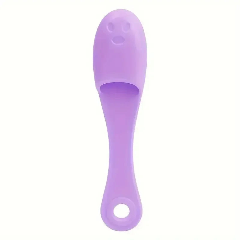 Portable Double-sided Silicone Facial Cleaning Brush Blackhead Removal Massage Skin Care Tool Makeup Remover Beauty Supplies Nanasbeautyholic