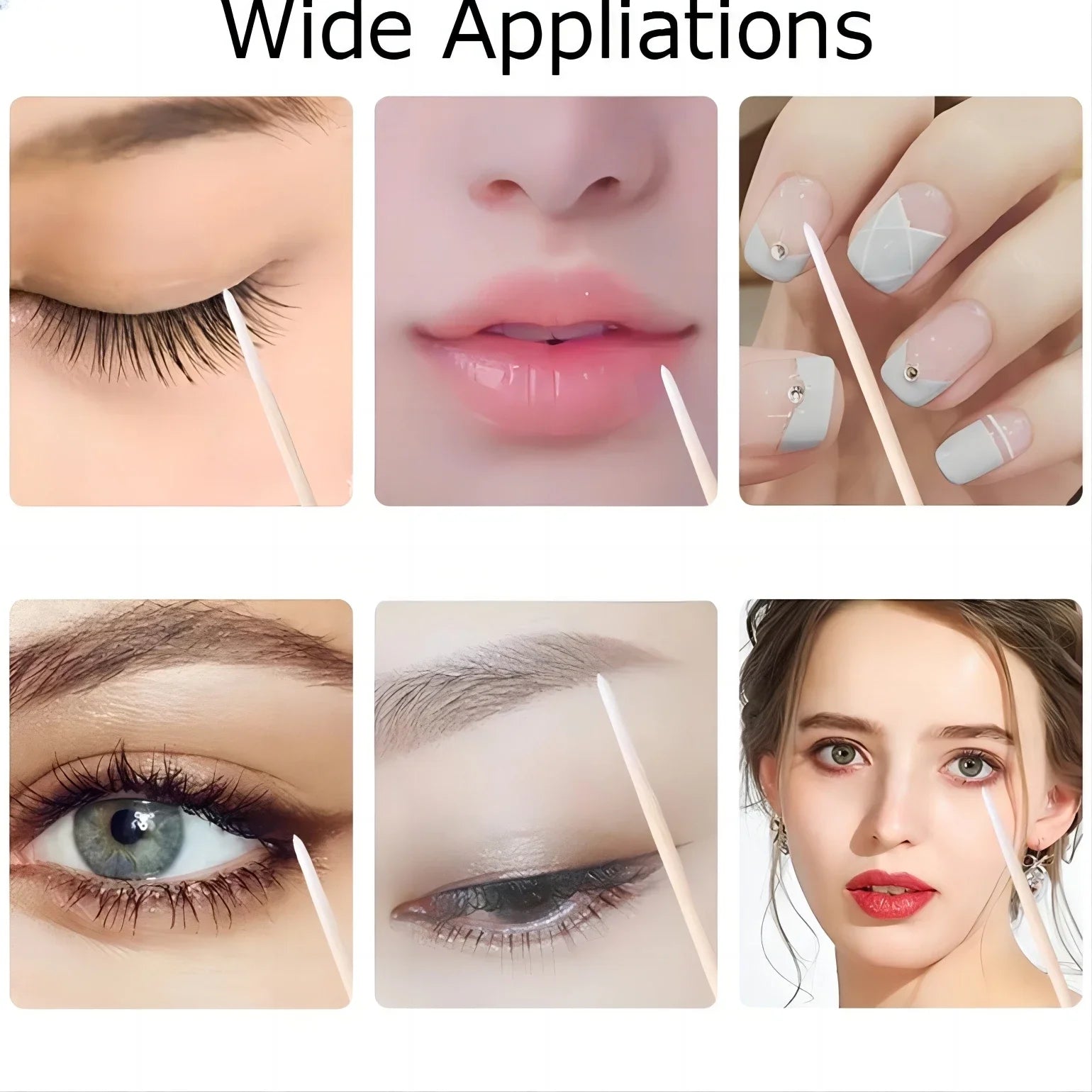 Eyelash & Eyebrows spoolies  Mascara Wands Applicator