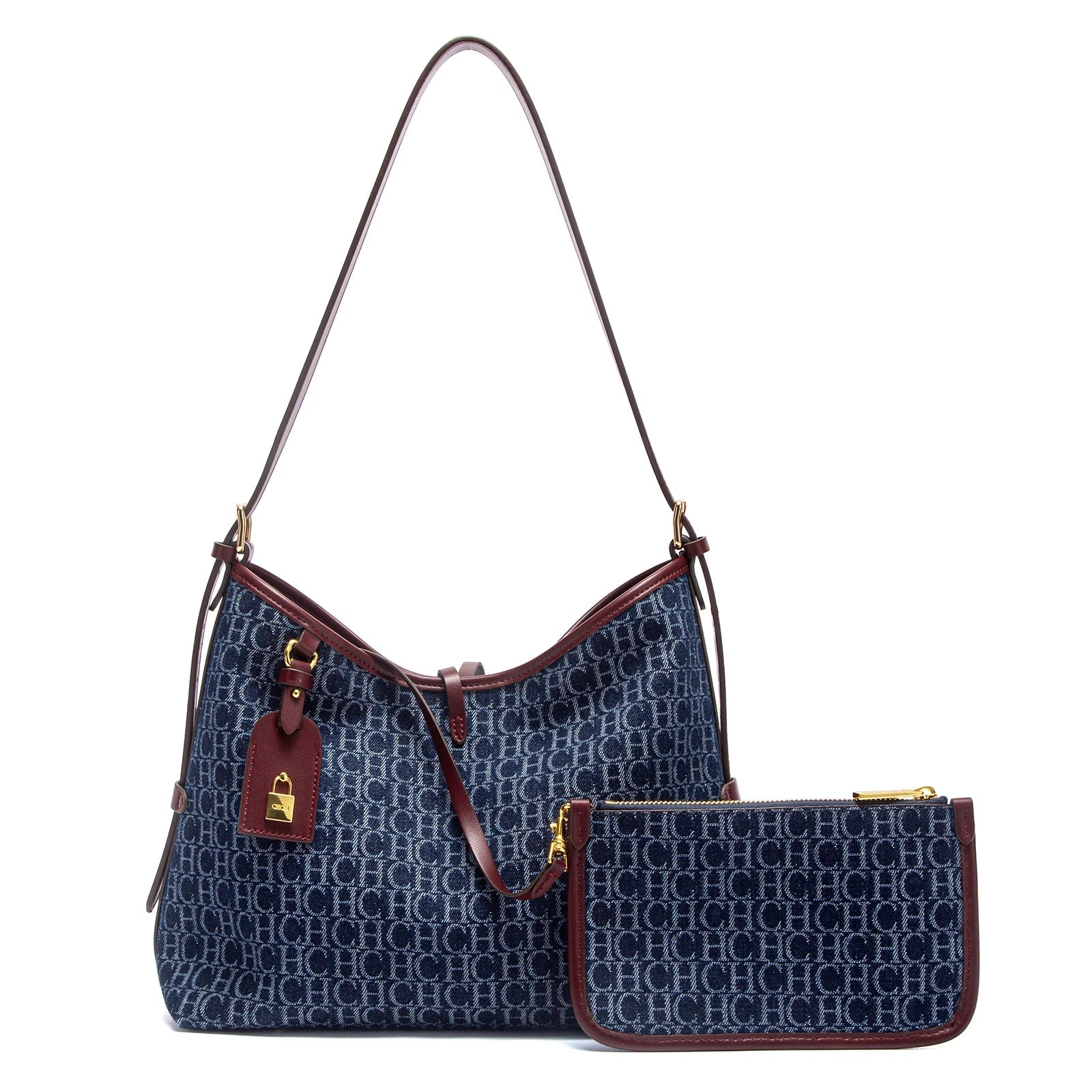 Women's Tote Bag 2025 New Wine Red Mother and Child Bag Leisure Vacation Handbag Nanasbeautyholic