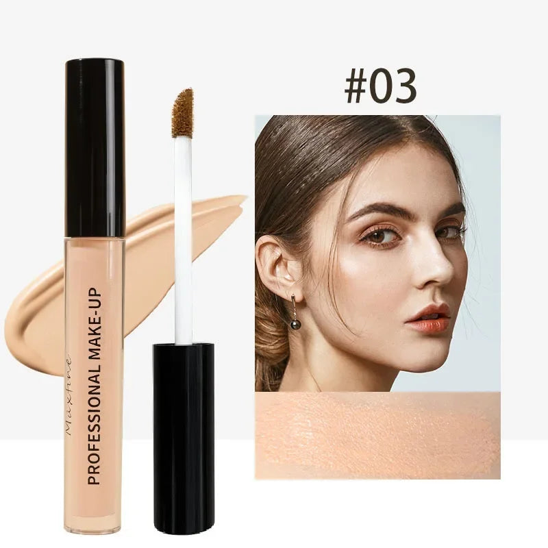 MAXFINE Concealer Foundation Stick – Full Coverage for Dark Circles, Acne & Natural Finish