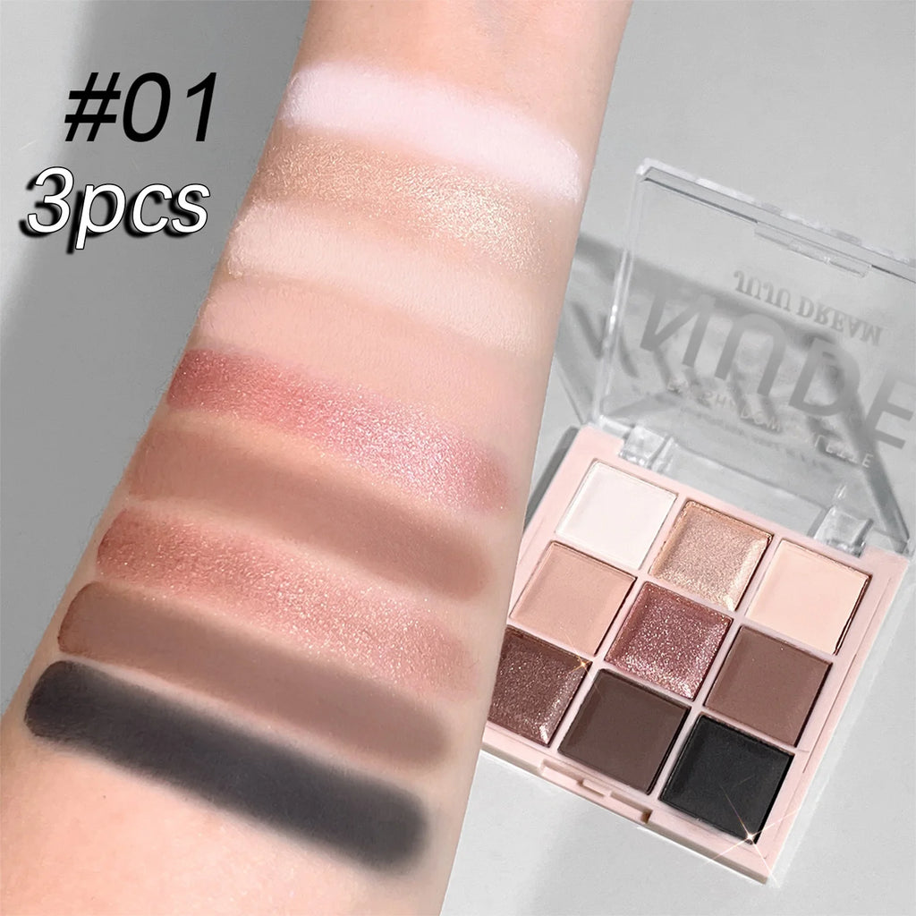 Eye shadow Palette, Matte & Shimmer Finish