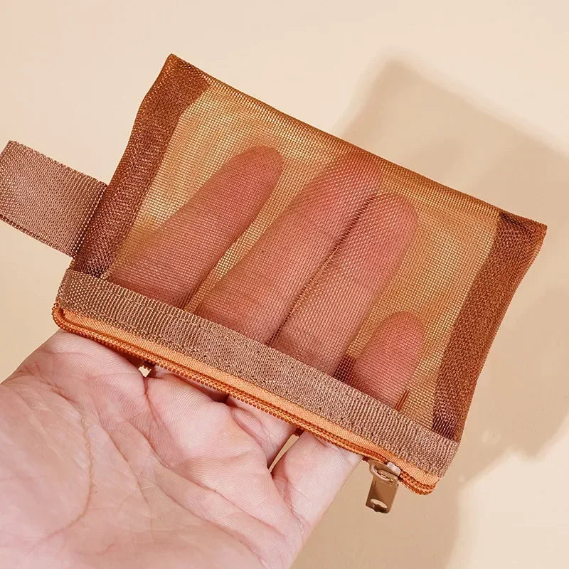 Square Solid Color Coin Bag