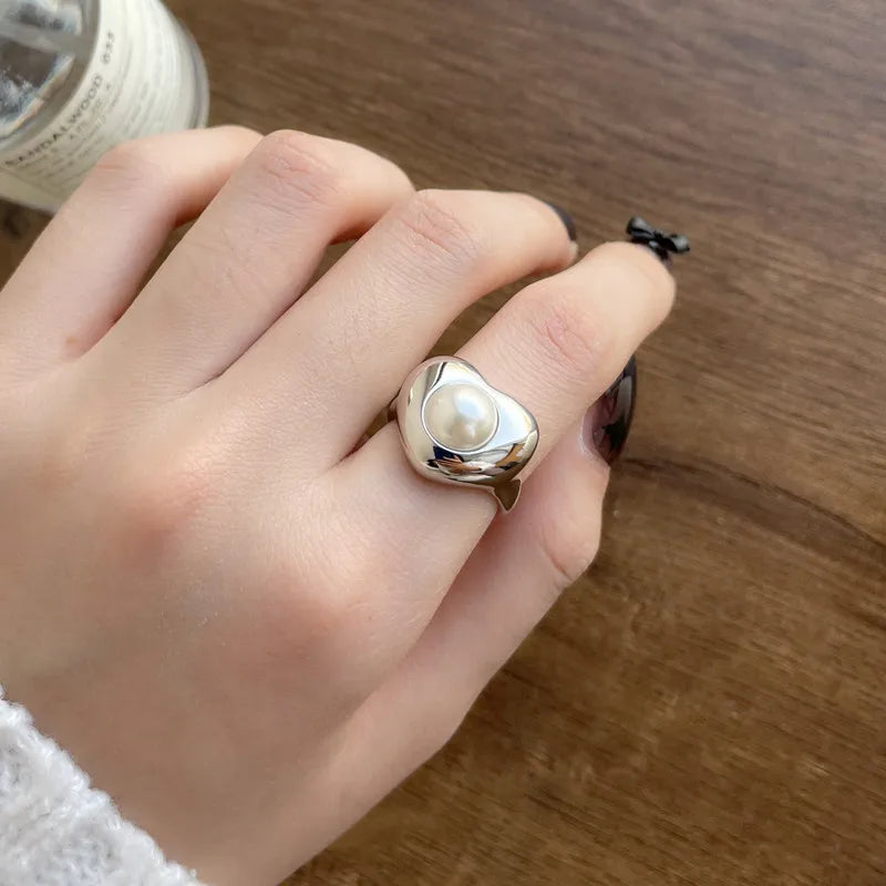 925 Sterling Silver Flower Ring for Women | Hollow Retro Design | Allergy-Free | VENTFILLE Fine Jewelry