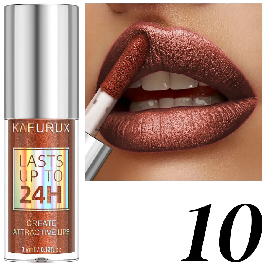 20-colors Glitter Lip Glaze Waterproof Diamond Shimmer Lip Gloss Sparkling Liquid Lipstick Long Lasting Lip Makeup for Women Gif Nanasbeautyholic