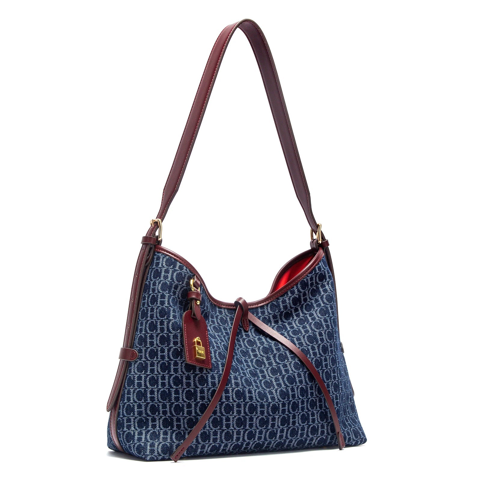 Women's Tote Bag 2025 New Wine Red Mother and Child Bag Leisure Vacation Handbag Nanasbeautyholic