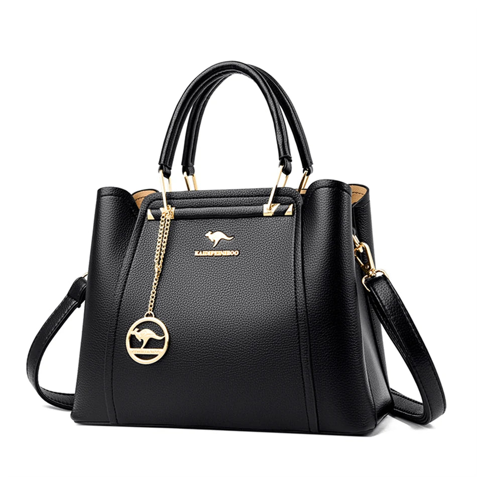Luxury Women Designer 3 Layers Shoulder
