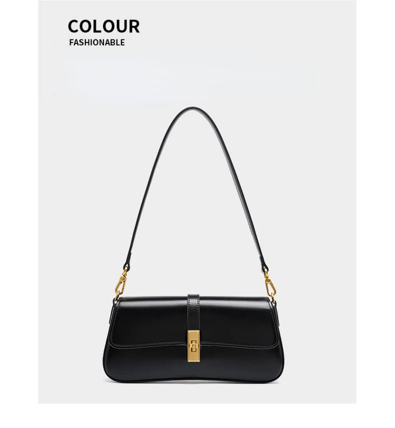 Jonlily Women Genuine Leather Shoulder Bag